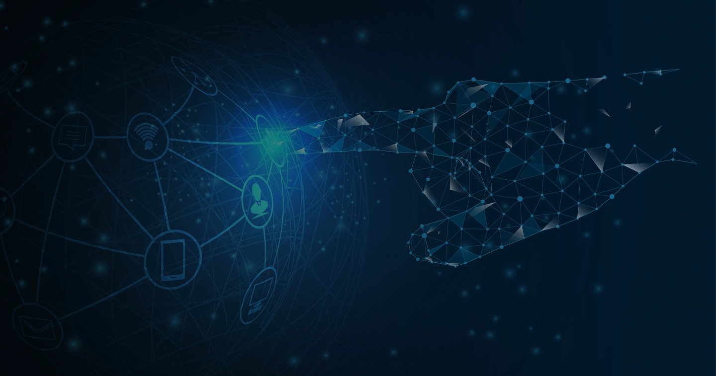 Bakgrundsgrafik av Vertex Capital AI kontaktsida